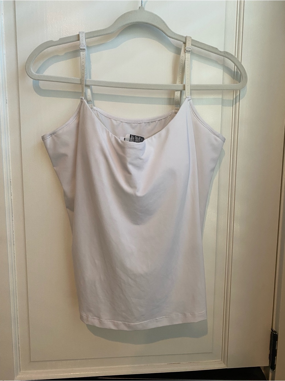 Shear Shapewear White Camisole 42DD